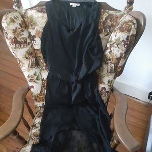 Sheer high-low dress